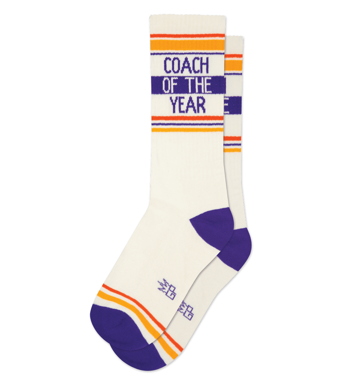 Gumball Poodle Fashion Coach Of The Year Gym Crew Socks