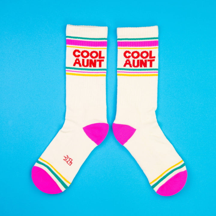 Gumball Poodle Fashion Cool Aunt Gym Crew Socks