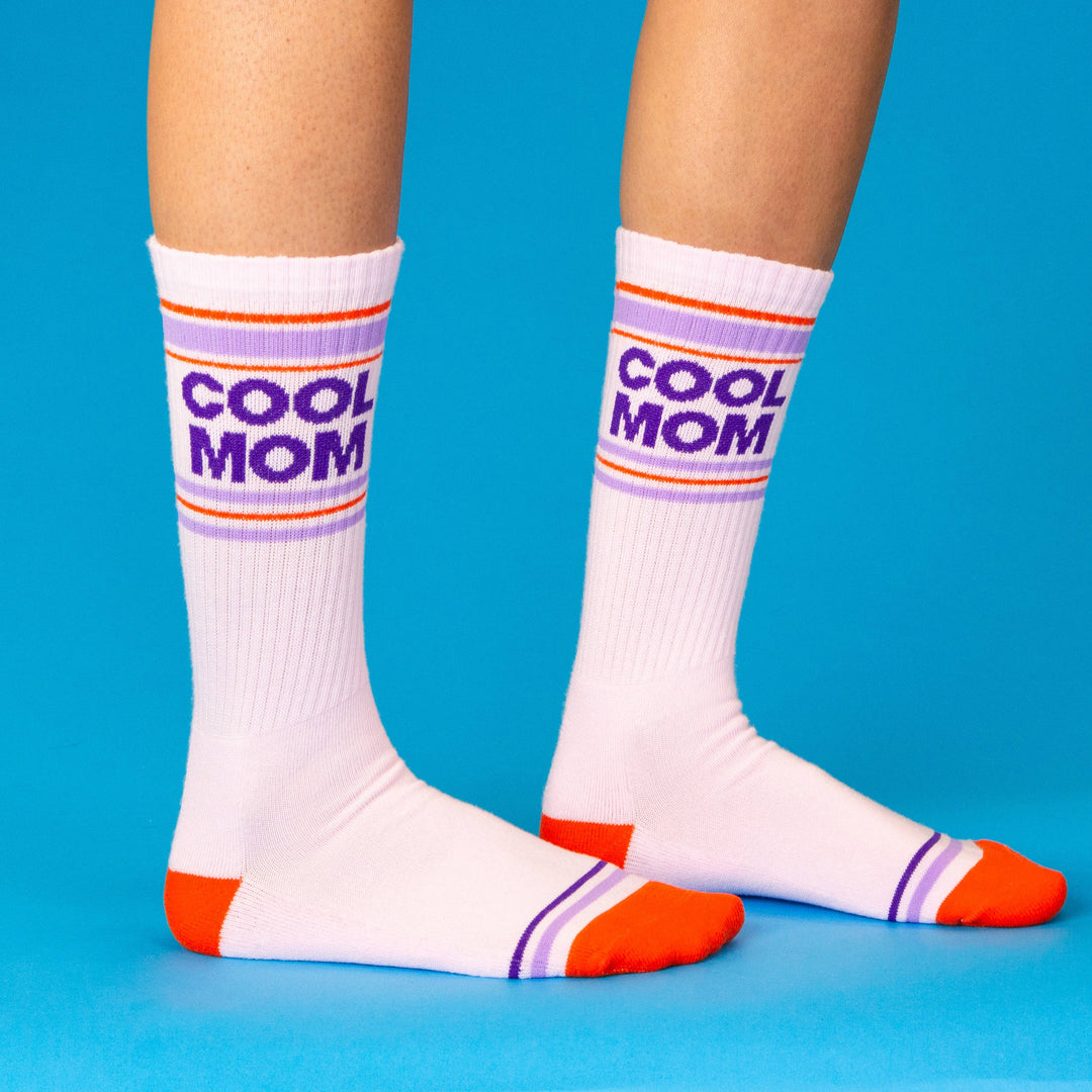 Gumball Poodle Fashion Cool Mom Gym Crew Socks