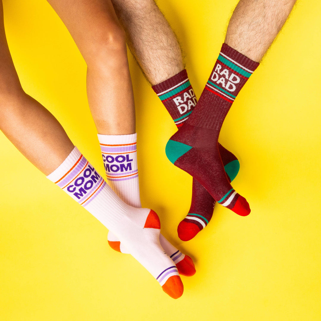 Gumball Poodle Fashion Cool Mom Gym Crew Socks