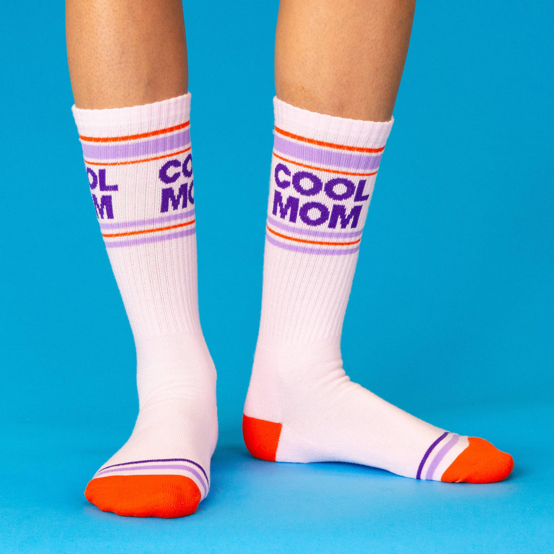 Gumball Poodle Fashion Cool Mom Gym Crew Socks