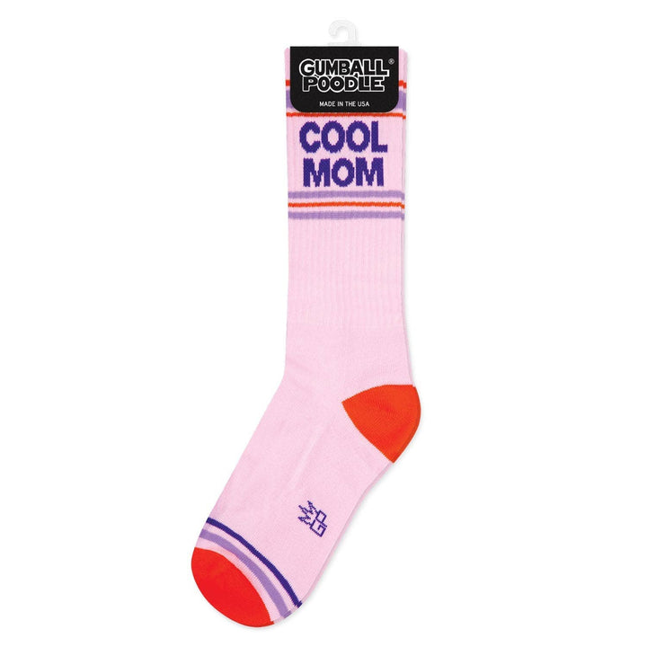Gumball Poodle Fashion Cool Mom Gym Crew Socks