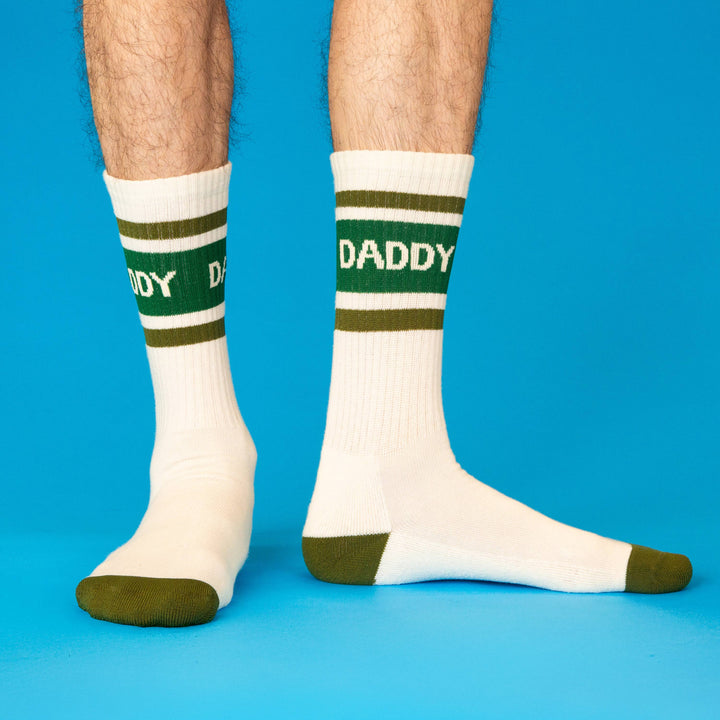 Gumball Poodle Fashion Daddy Gym Crew Socks