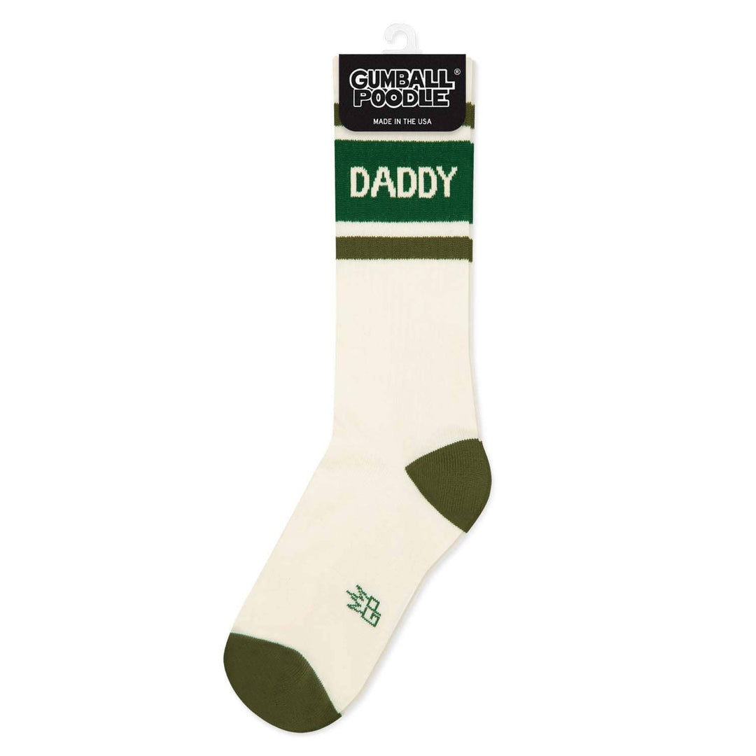 Gumball Poodle Fashion Daddy Gym Crew Socks
