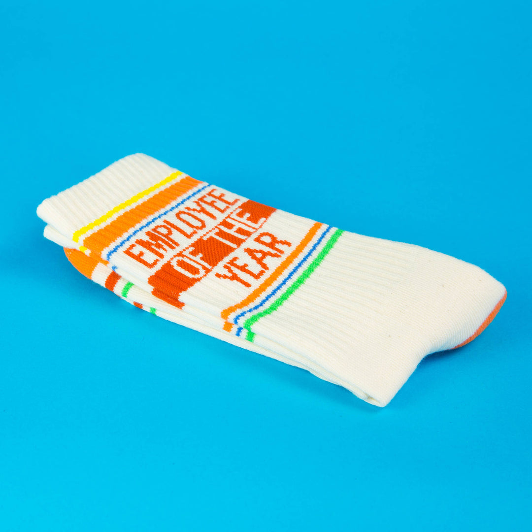 Gumball Poodle Fashion Employee Of The Year Gym Crew Socks