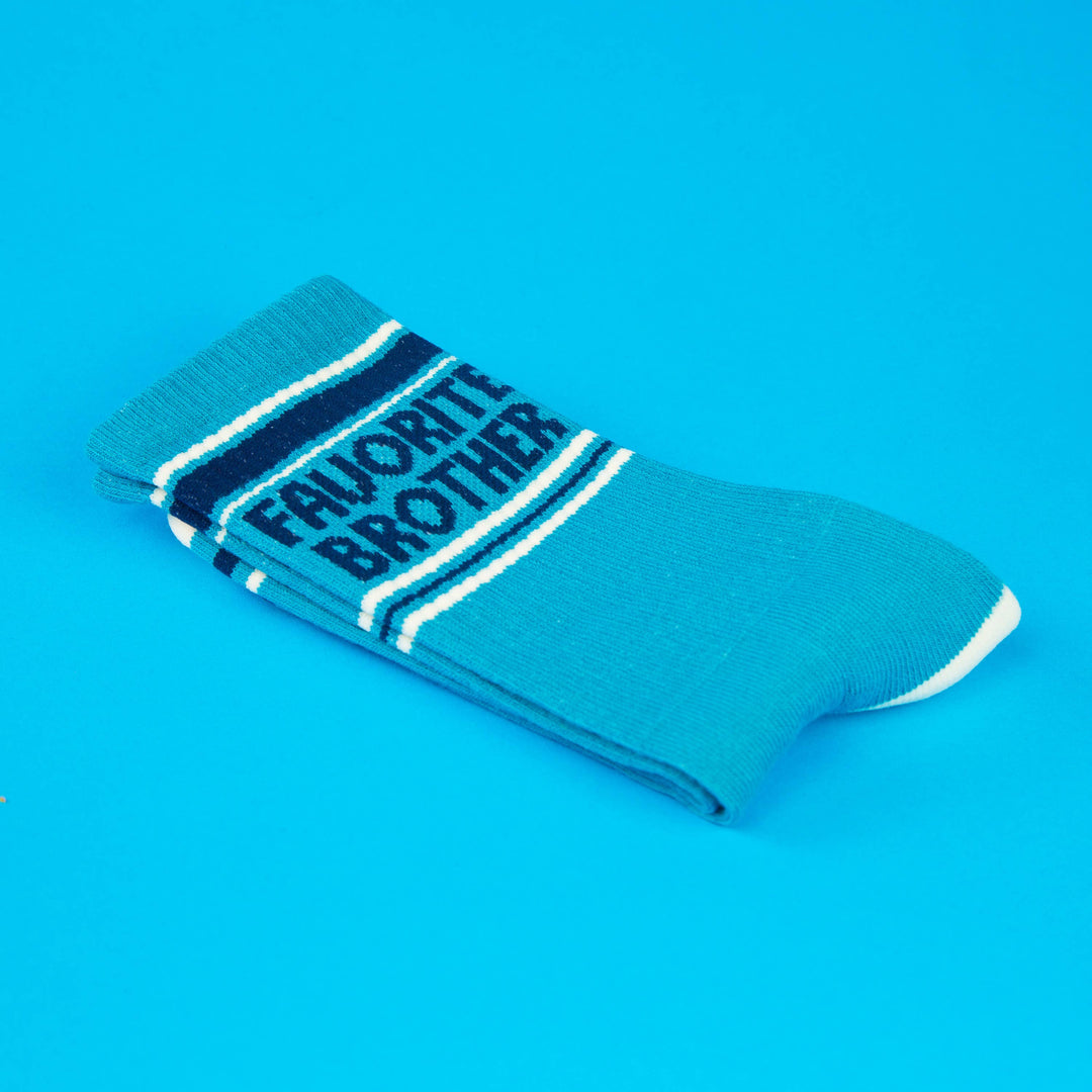 Gumball Poodle Fashion Favorite Brother Gym Crew Socks