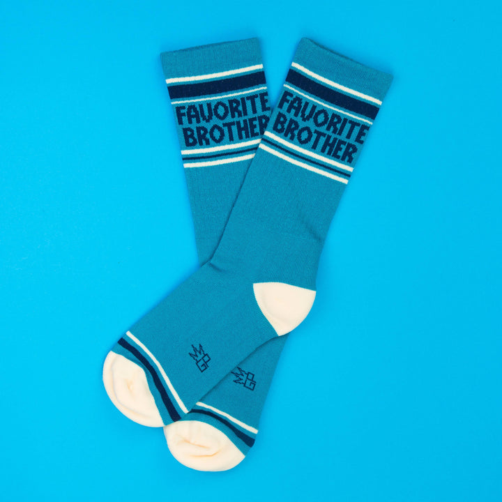 Gumball Poodle Fashion Favorite Brother Gym Crew Socks