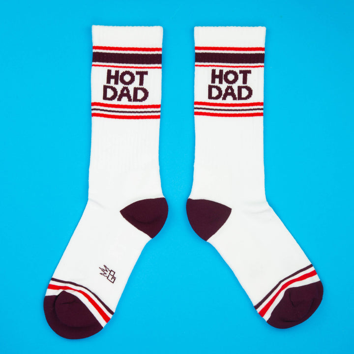 Gumball Poodle Fashion Hot Dad Gym Crew Socks
