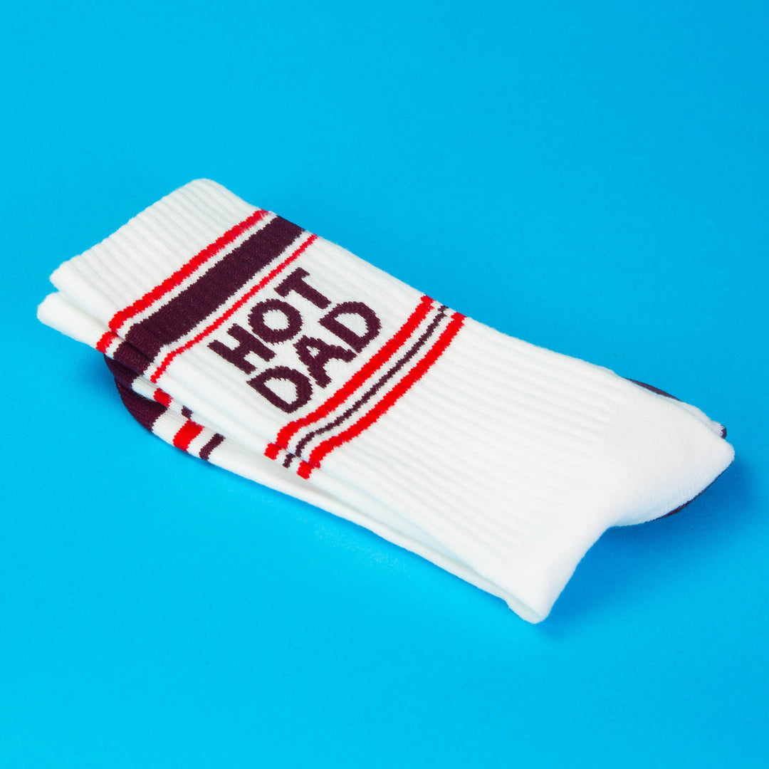 Gumball Poodle Fashion Hot Dad Gym Crew Socks