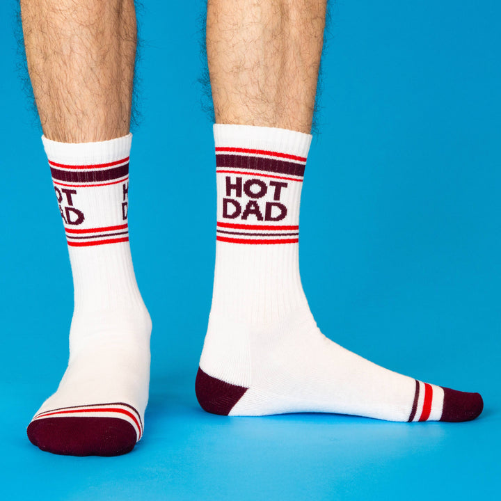 Gumball Poodle Fashion Hot Dad Gym Crew Socks