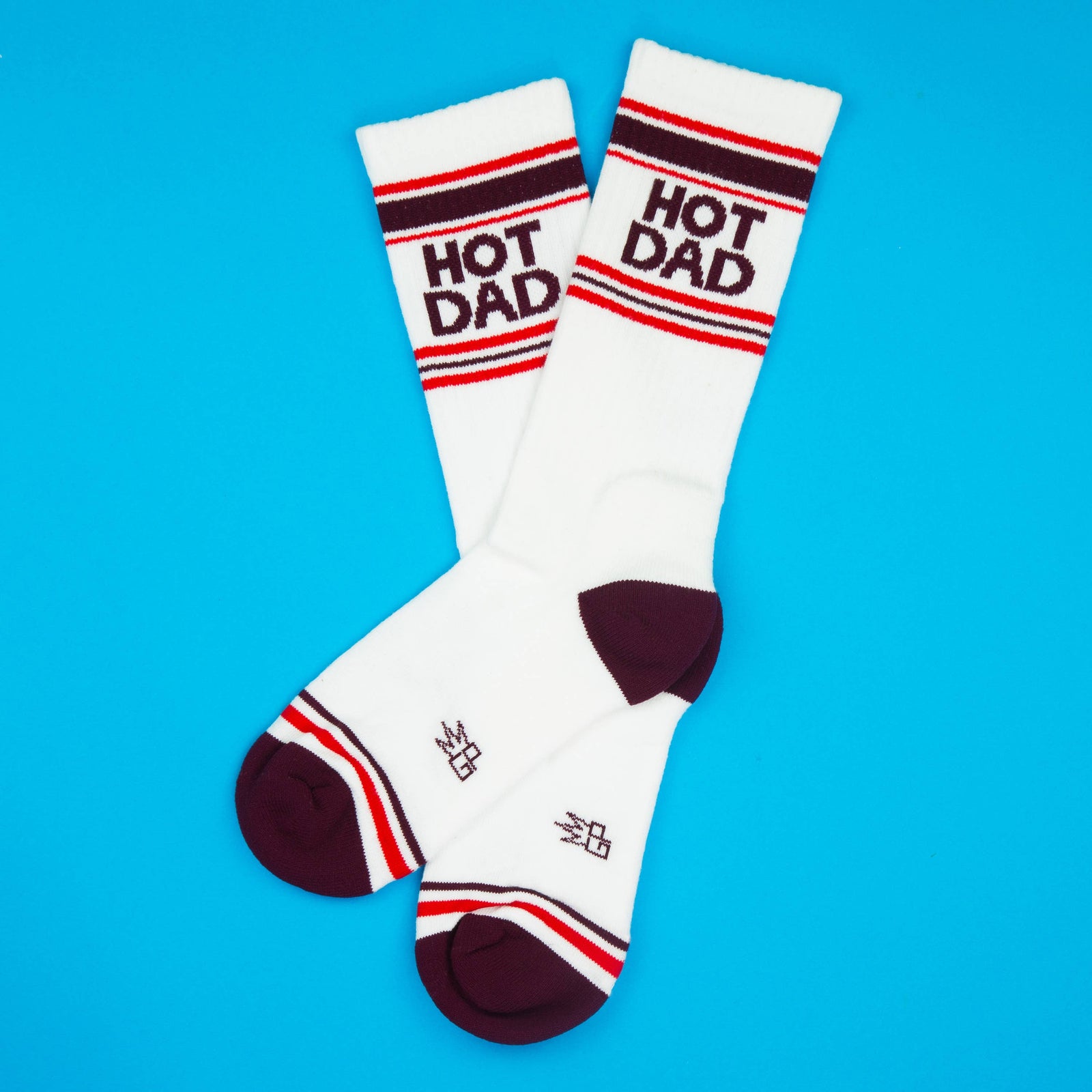 Gumball Poodle Fashion Hot Dad Gym Crew Socks