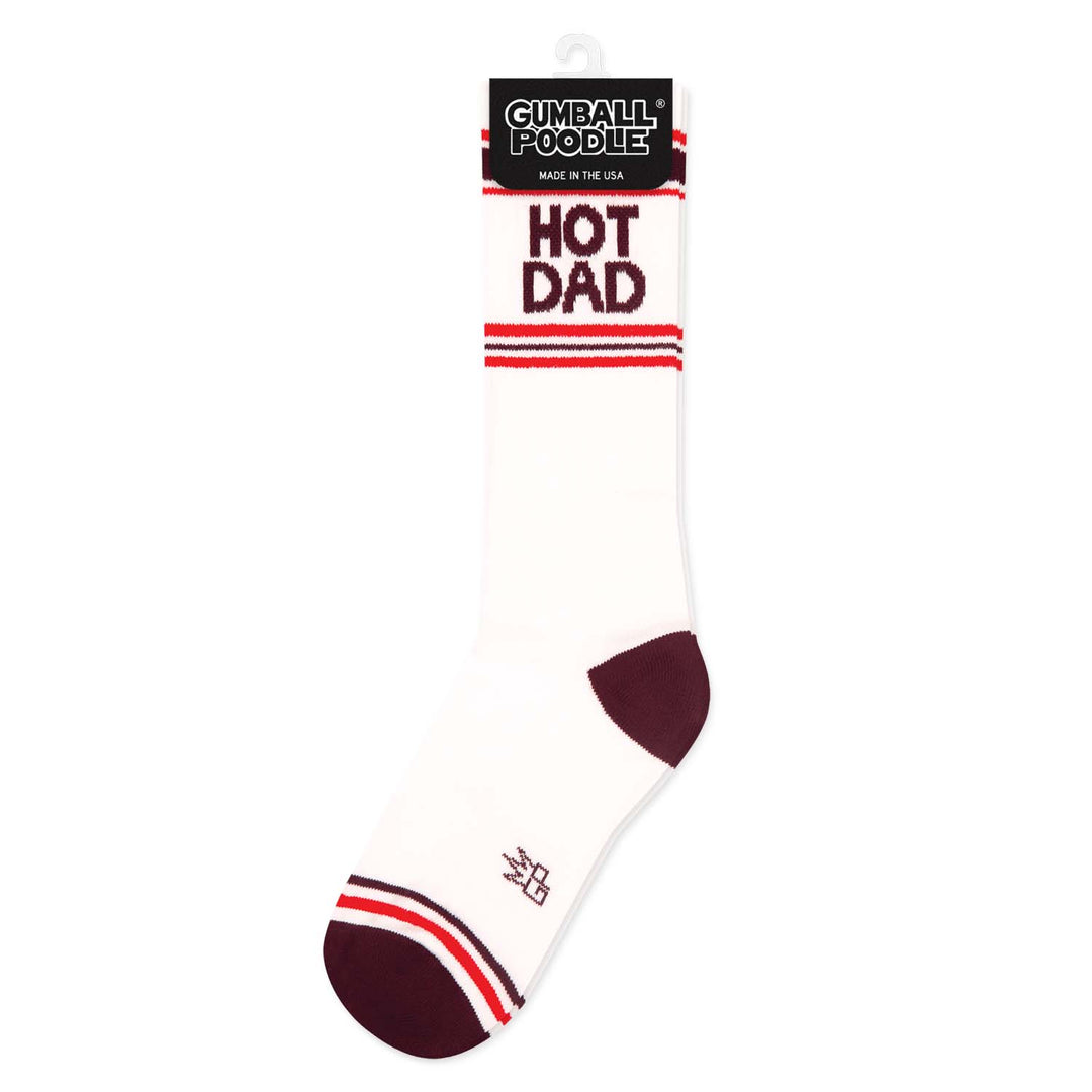 Gumball Poodle Fashion Hot Dad Gym Crew Socks