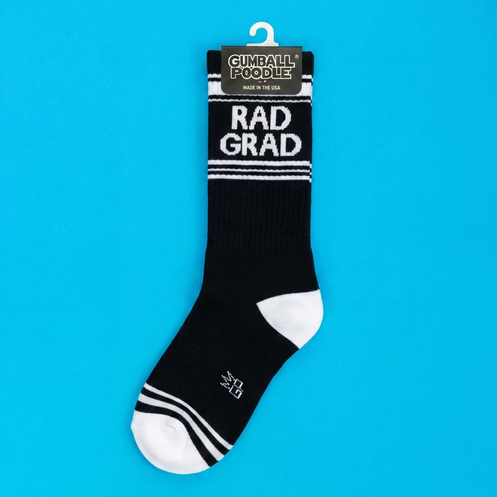 Gumball Poodle Fashion Rad Grad Gym Crew Socks