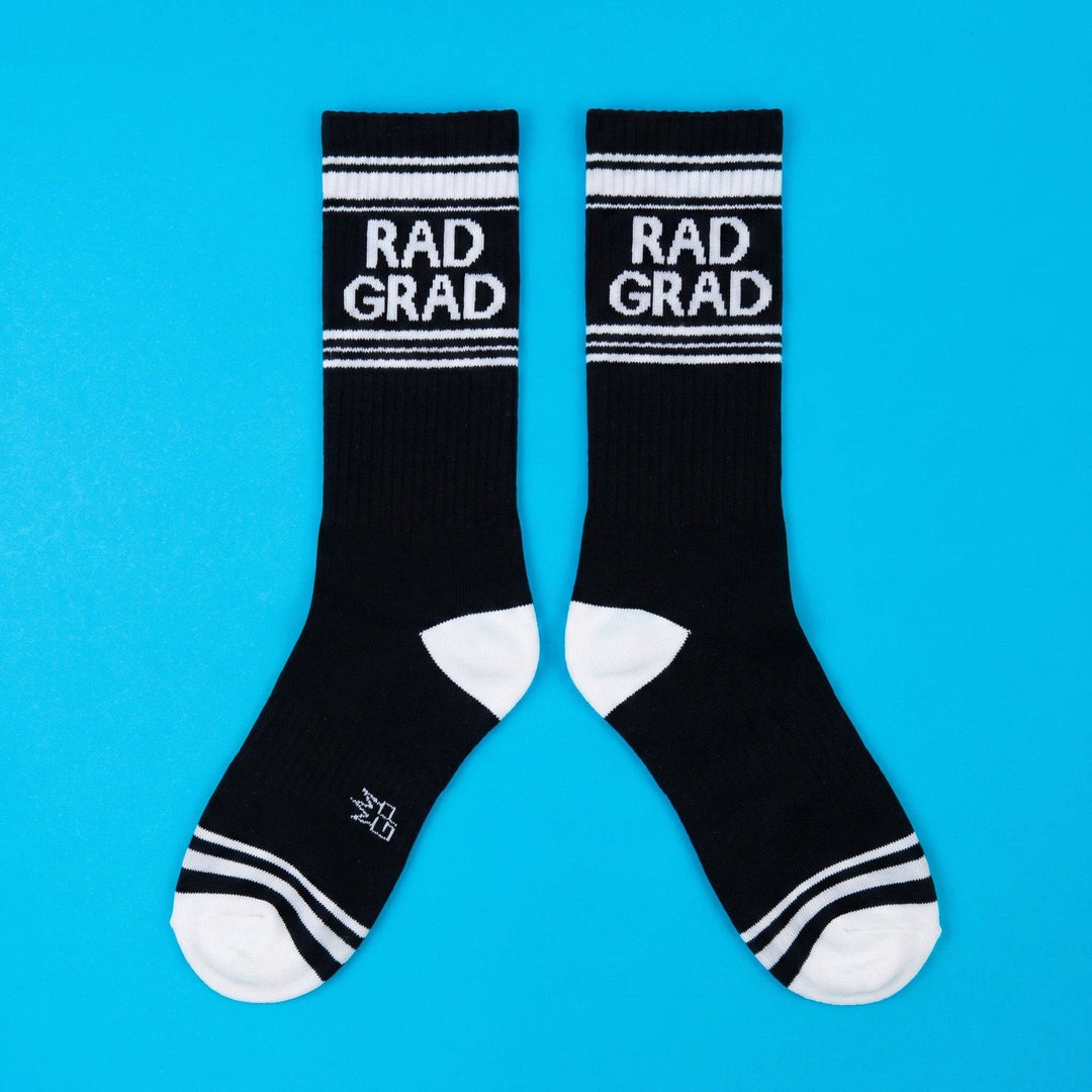 Gumball Poodle Fashion Rad Grad Gym Crew Socks