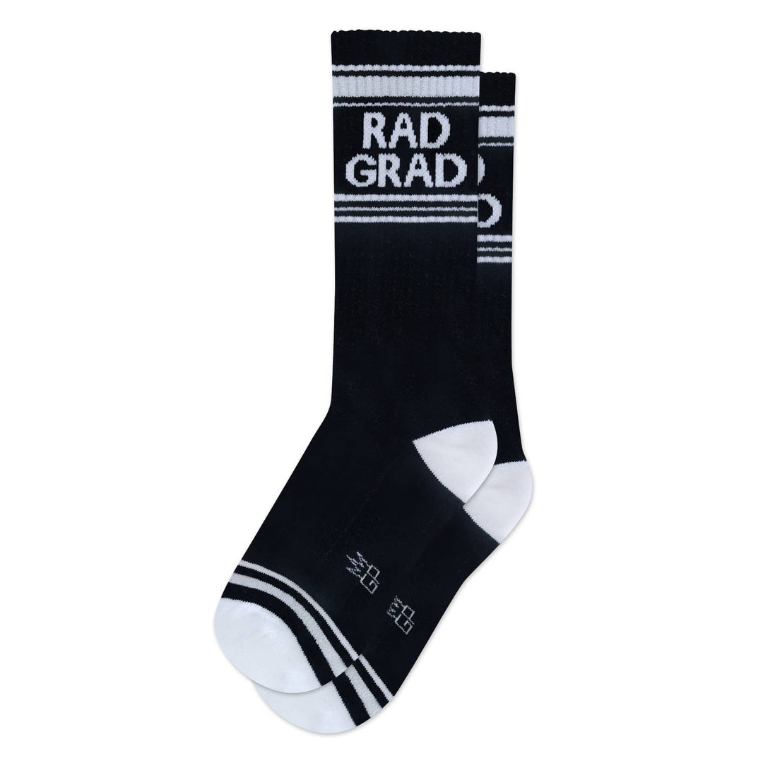 Gumball Poodle Fashion Rad Grad Gym Crew Socks
