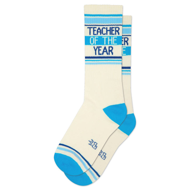 Gumball Poodle Fashion Teacher Of The Year Gym Crew Socks