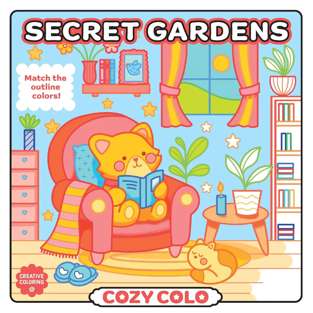 Hachette Baby Secret Gardens Coloring Book