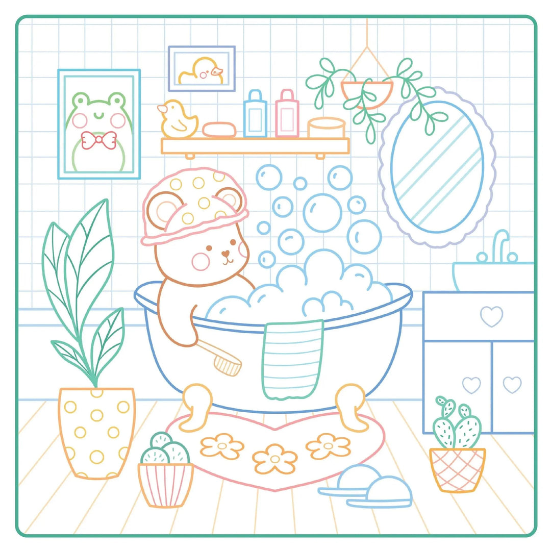 Hachette Baby Secret Gardens Coloring Book