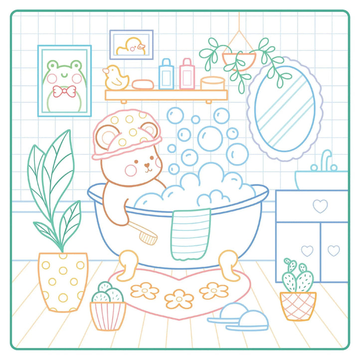 Hachette Baby Secret Gardens Coloring Book