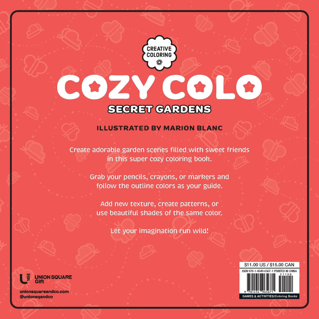 Hachette Baby Secret Gardens Coloring Book