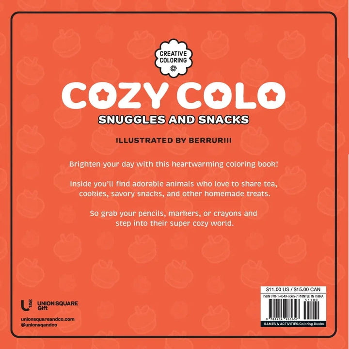 Hachette Baby Snuggles and Snacks Coloring Book