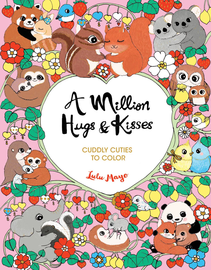 Hachette Books A Million Hugs & Kisses: Cuddly Cuties to Color