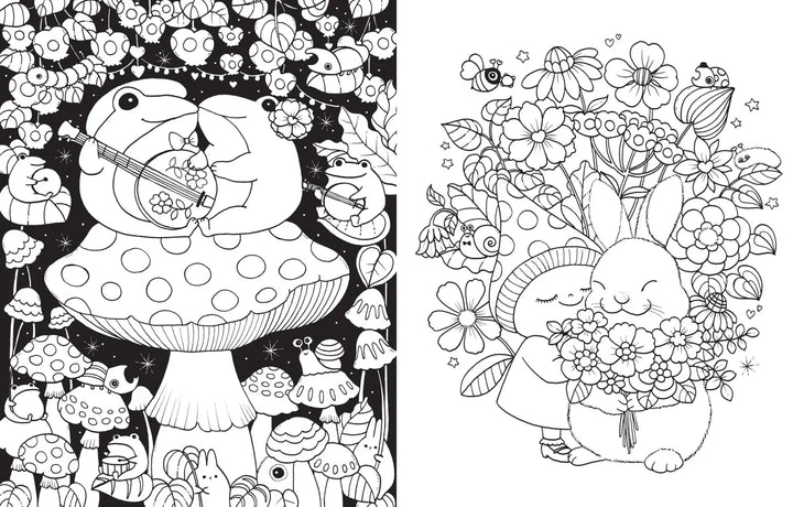 Hachette Books A Million Hugs & Kisses: Cuddly Cuties to Color