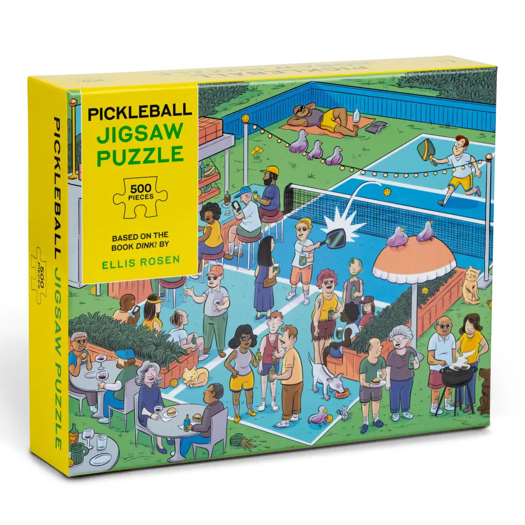 Hachette Books Pickleball Jigsaw Puzzle - 500pcs