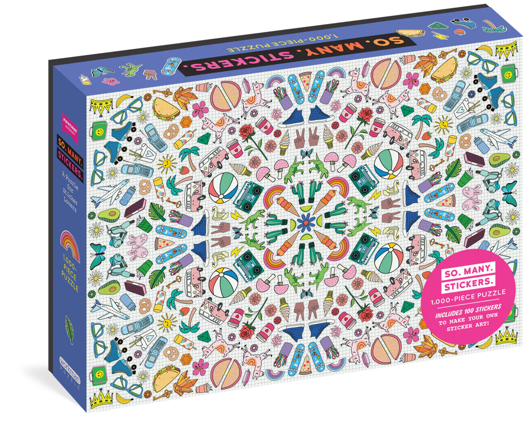 Hachette Books So. Many. Stickers. Puzzle. 1000 Pieces