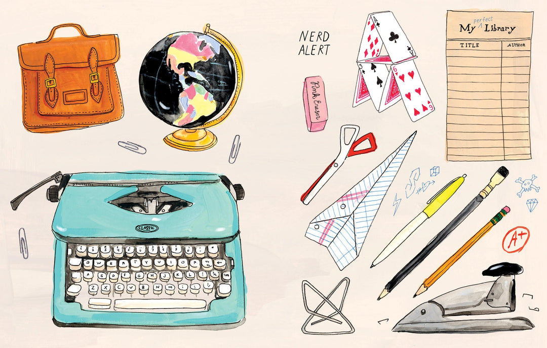 Hachette Cards The Eclectic World of Julia Rothman Sticker Book