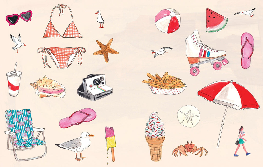 Hachette Cards The Eclectic World of Julia Rothman Sticker Book