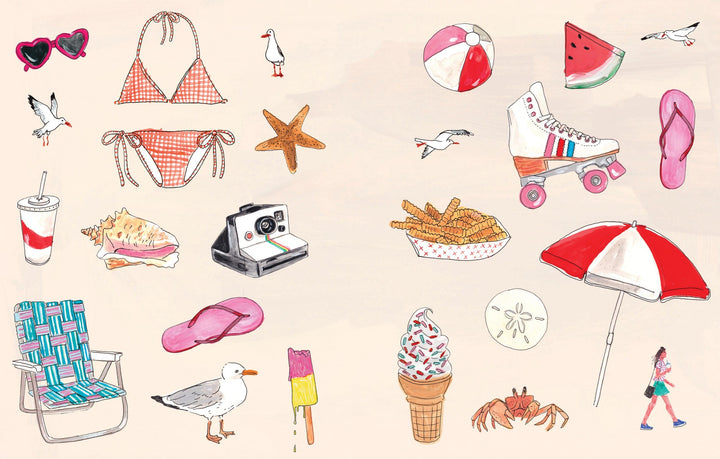 Hachette Cards The Eclectic World of Julia Rothman Sticker Book