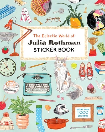 Hachette Cards The Eclectic World of Julia Rothman Sticker Book
