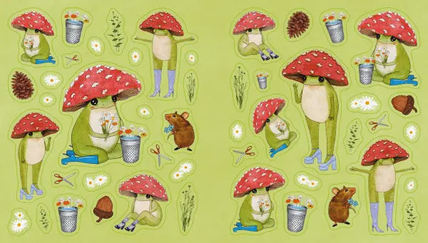 Hachette Cards The Little Frog Sticker Book