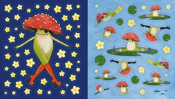 Hachette Cards The Little Frog Sticker Book