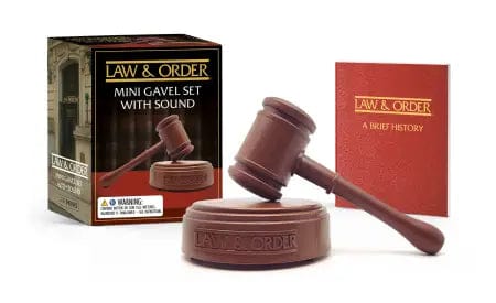 Hachette Figurine Law and Order: Mini Gavel Set