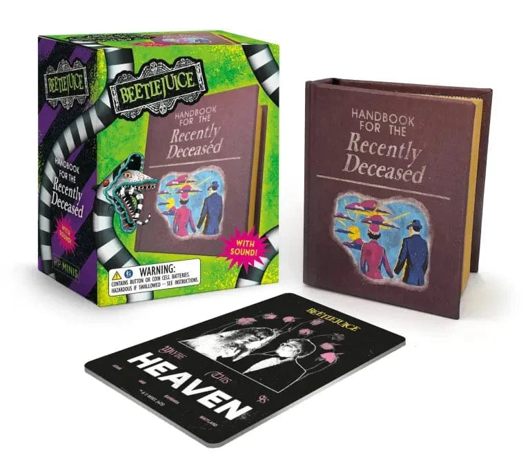 Hachette Gifts Beetlejuice Talking Handbook for the Recently Deceased