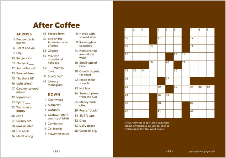 Hachette Gifts Coffee Break: Coffee-Themed Crosswords, Word Searches, Sudoku, Mazes, Quizzes, Brainteasers, and Trivia
