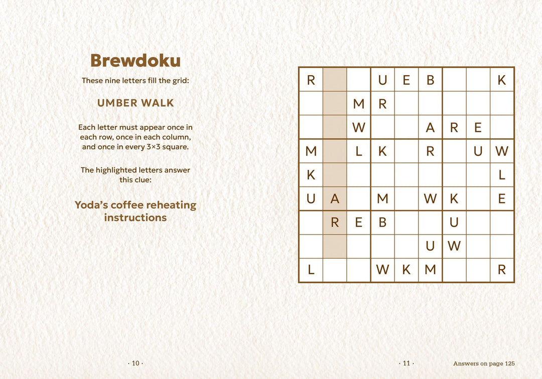 Hachette Gifts Coffee Break: Coffee-Themed Crosswords, Word Searches, Sudoku, Mazes, Quizzes, Brainteasers, and Trivia