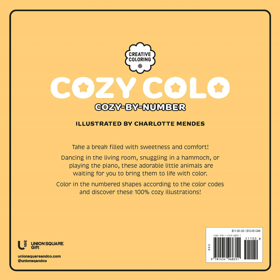 Hachette Gifts Cozy Colo: Cozy-by-Number
