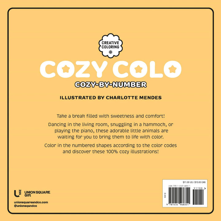 Hachette Gifts Cozy Colo: Cozy-by-Number