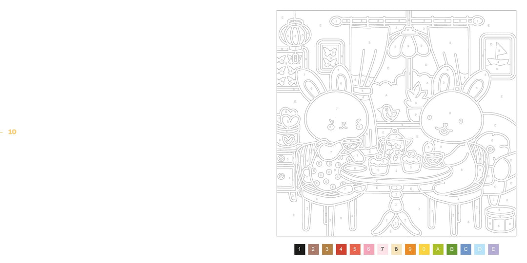 Hachette Gifts Cozy Colo: Cozy-by-Number