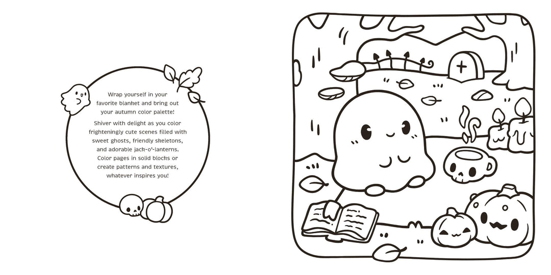 Hachette Gifts Cozy Colo: Cozy Spooky