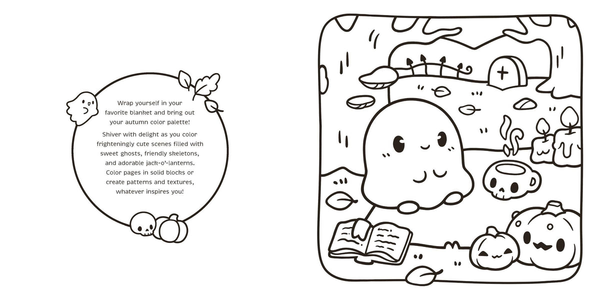 Hachette Gifts Cozy Colo: Cozy Spooky