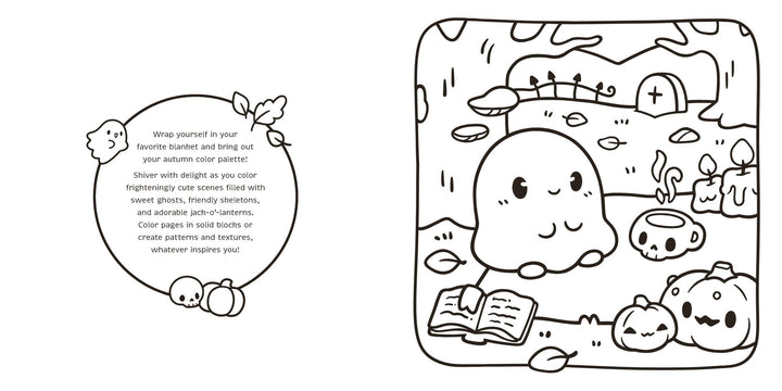 Hachette Gifts Cozy Colo: Cozy Spooky