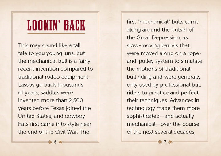 Hachette Gifts Desktop Mechanical Bull: With Sound &amp; Bucking Action!