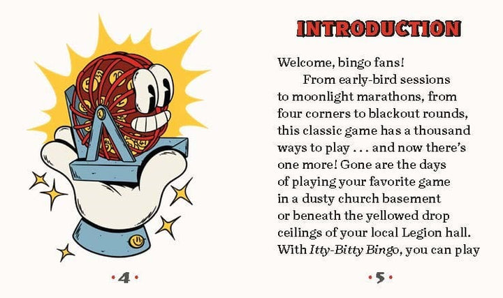 Hachette Gifts Itty-Bitty Bingo: With Mini Bingo Wheel!