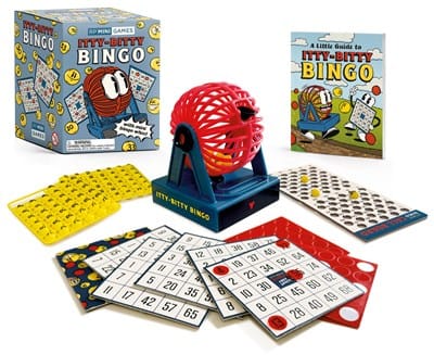 Hachette Gifts Itty-Bitty Bingo: With Mini Bingo Wheel!