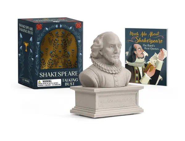 Hachette Gifts Shakespeare Talking Bust