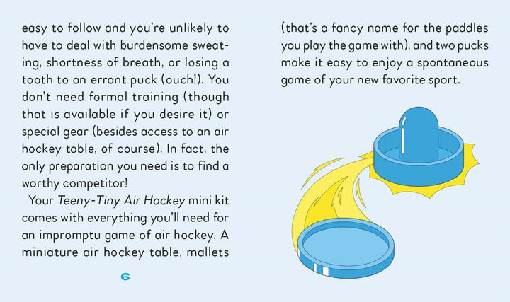 Hachette Gifts Teeny-Tiny Air Hockey: Score!